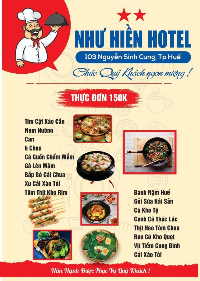 Nhu Hien Hotel Hue Exterior foto